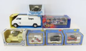 ERTL diecast cars, banks & more in boxes