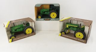 3 Ertl John Deere Tractors, Models G, 720 & More