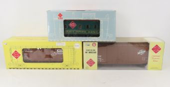 3 Aristo & Railway Express G Scale Train Cars
