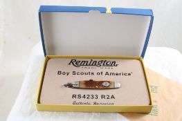 2010 Remington BSA Boy Scouts Pocket Knife RS4233
