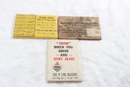 3 Advertising Pocket Mirrors