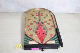 Kick-Back Pinball Game Jos. Schneider Bagatelle