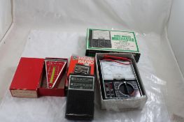 Radio, Multitester, Ang-u-Liner, Tric-Kee-Tool