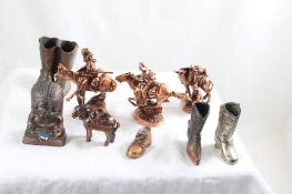 9 Western Theme Figurines