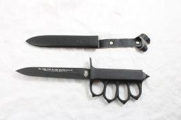 Special Operations Tactical Knife in Metal Sheath