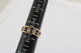 14 Kt Yellow Gold Ring 4.4 Grams Size 4.5