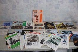 Lot Farm Related Brochures Bobcats, Skid Loaders