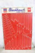 Blackhawk Hand Tools Store Display Sign NOS