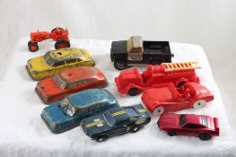 3 Argo Cars, 1970 Sizzler, Ideal Shelby Mustang