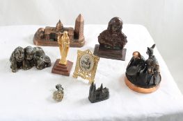 8 Collectible Figurines Religious & Souvenir