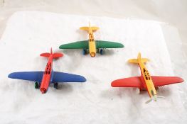 3 Renewal Plastic Fighter Planes