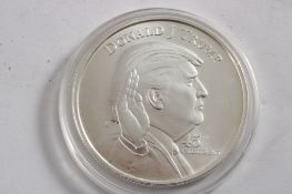 Donald Trump .999 Fine Silver 1 Oz. Round