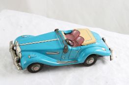 AAA Japan Tin Litho Friction MG Car