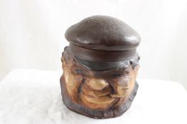 Sailor Head Tobacco Jar Humidor