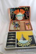 1944 Pom Pom Jewelry Set, Tootsietoy Fleet Box