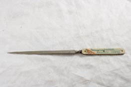 Dominion Steamships Line Mail Adv. Letter Opener