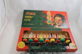 Noma Candle Bubble Lites & Cord in Orig Box