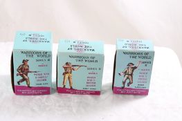 3 Marx Warriors of the World WW2 British Soldiers