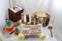 Kid's Toys Playskool Blocks Pull Along, and More