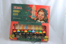 Noma Candle Bubble Lites & Cord in Orig Box