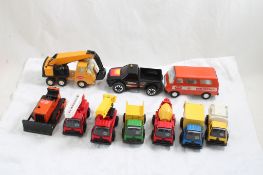 10 Tonka Toy Vehicles