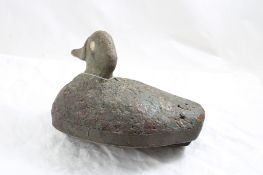 Old Duck Decoy wooden Base 9