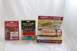 Radio Flyer 2 Wagons & Sled Store Display ALL NEW