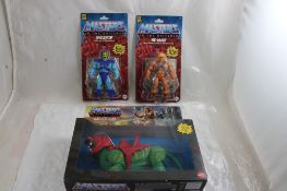 3 Masters of the Universe Figures New in Packages