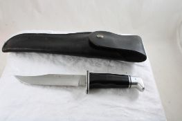 Buck Fixed Blade Knife #119 with Sheath