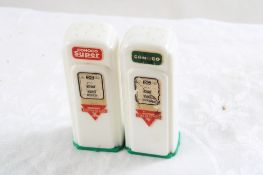 Conoco Advertising Gas Pump S&P Shakers