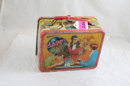 1976 Thermos Happy Days Metal Lunchbox w/Thermos
