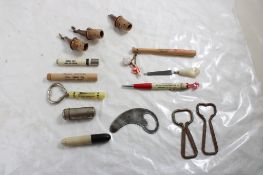 Adv. Coke Openers, Toothpick Holders, Pours & More