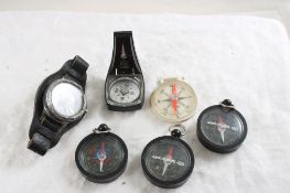 6 Pocket, Lapel & Wrist Compasses