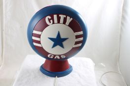 City Gas Globe Lamp Works