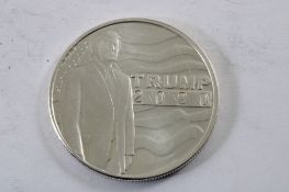 Donald Trump 2020 1 Oz .999 Silver Round