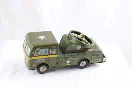 Nomura Japan Tin Friction Army Satellite Launcher