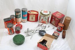 Advertising Tins, Ford Hub Cap, Railroad Car Tags