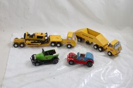 5 Tonka Toy Trucks & Rat Rods