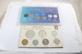 1966 Bahama Island 7 Coin Set, Vanishing Coin Set
