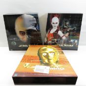 3 Star Wars Masterpiece Edition Action Figures