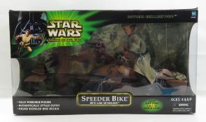 Star Wars Speeder Bike w/ Luke 1:6 Scale NIB