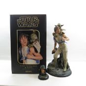 Luke Skywalker & Yoda 1:4 Sideshow Collectibles