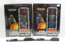 2 Boba Fett Star Wars Trilogy Action Figures 12