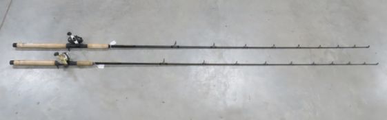 Rapala Graphite HM-55 & HM-45 Rods with Reels