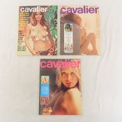 3 Vintage Cavalier Men's Magazines, Stephen King
