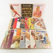 20 Vintage Playboy Magazines, 1971, 72, 73