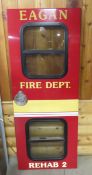 Eagan MN Fire Rescue Vehicle Back Door 30x76