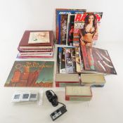25+ Magazines, 35mm Universe Slides & more