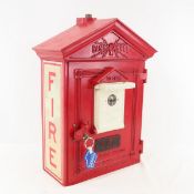 Gamewell Fire Alarm Station with key