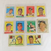 10 1955-1958 Topps Baseball Cards